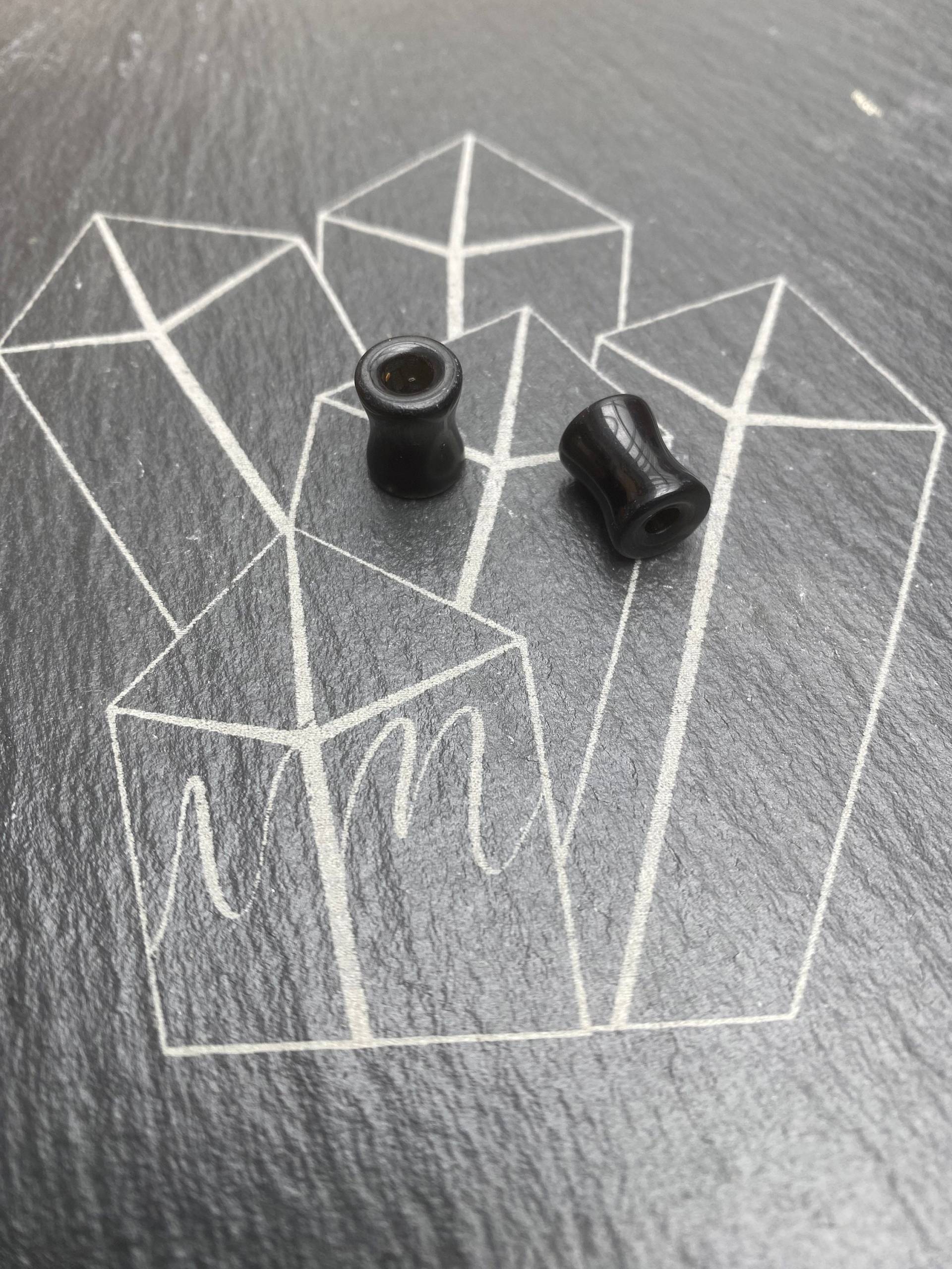 Ohrtunnel Obsidian von NanesMineralien