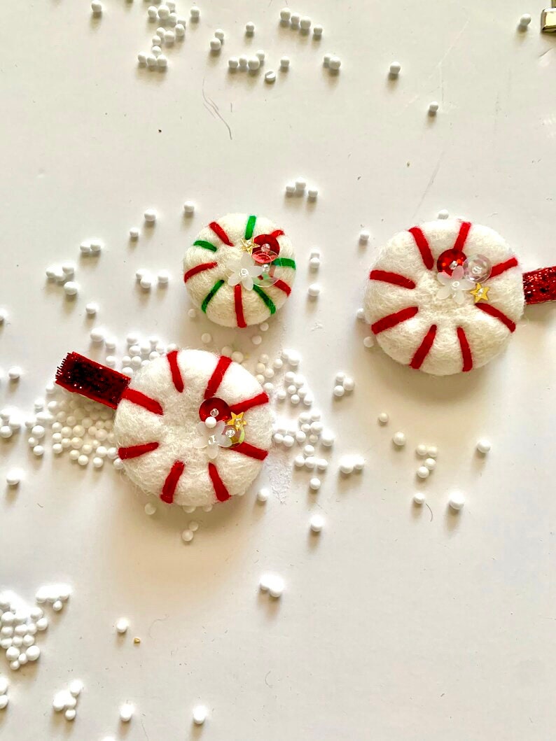 Pfefferminz Haarspangen von Naneville