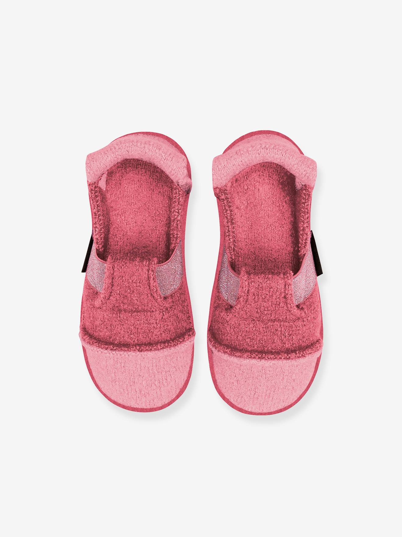 Hausschuhe BERG 2.0 aus Wolle mit Schlupffunktion Mädchen Nanga pudrig von Nanga