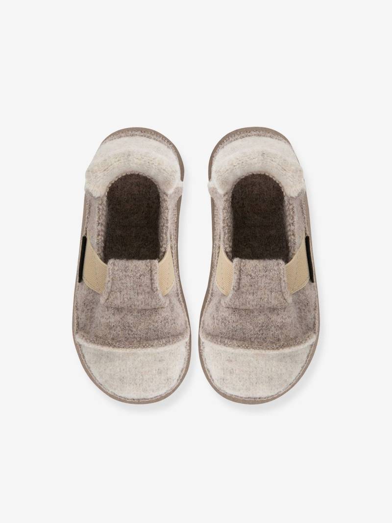 Hausschuhe BERG 2.0 aus Wolle mit Schlupffunktion Mädchen Nanga von Nanga