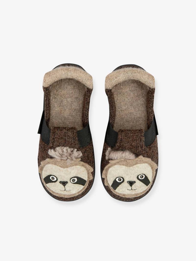 Hausschuhe SHAGGY SLOTH 2.0 aus Wolle Kinder Nanga von Nanga
