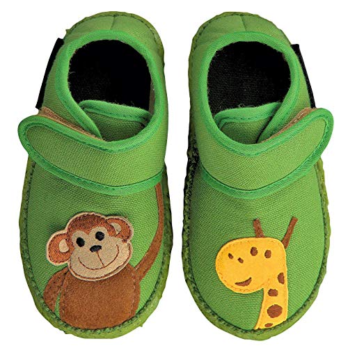 Nanga Baby Baby Lauflernschuhe AFFE grün 18 von Nanga