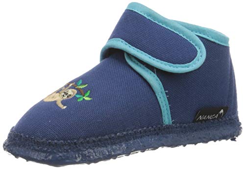 Nanga Baby Baby Lauflernschuhe Faultier blau 21 von Nanga