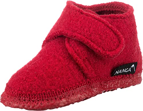 Nanga Unisex - Kinder Leila Hohe Hausschuhe, Rot (rot / 20), 25 EU von Nanga