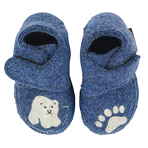 NANGA Baby Baby Schuhe Little Polar Bear blau 21 von Nanga