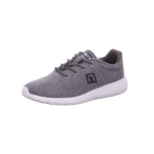Nanga Damen Wool Sneaker Women - Leichte Merino Woll-Sneaker für Freizeit, Sport & Arbeit, Atmungsaktive Damen Schuhe mit Wechsel-Fußbett Schiefer 40 von Nanga