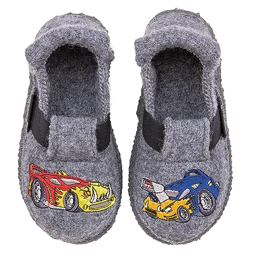 Nanga Jungen Fire Racer Hausschuh, Grau, 23 EU Nanga Jungen Fire Racer Hausschuh, Grau, 23 EU von Nanga