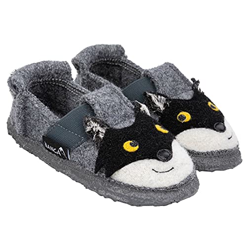 Nanga Jungen Kinder Hausschuh Racoon Mittelgrau 26 Nanga Jungen Kinder Hausschuh Racoon Mittelgrau 26 von Nanga