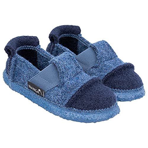 Nanga Kinder - Unisex Hausschuh Berg blau 26 von Nanga