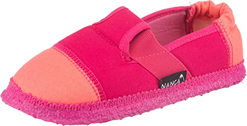 Nanga Kinder - Unisex Kinder-Hausschuhe Klette Azalee 25 von Nanga