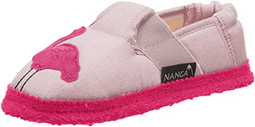 Nanga Mädchen Mädchen-Hausschuhe Flamingo rosa 27 von Nanga