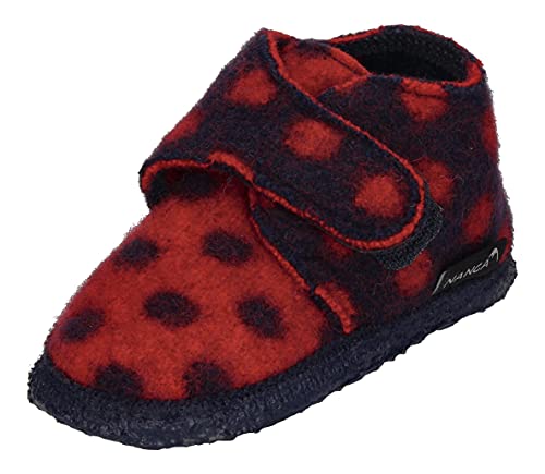 Nanga Unisex Baby Leila Babyschuhe, Rot (Rot 21), 17 EU von Nanga