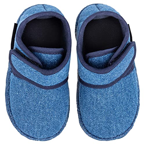 Nanga Unisex Baby Luna Hausschuh, himmelblau, 19 EU von Nanga