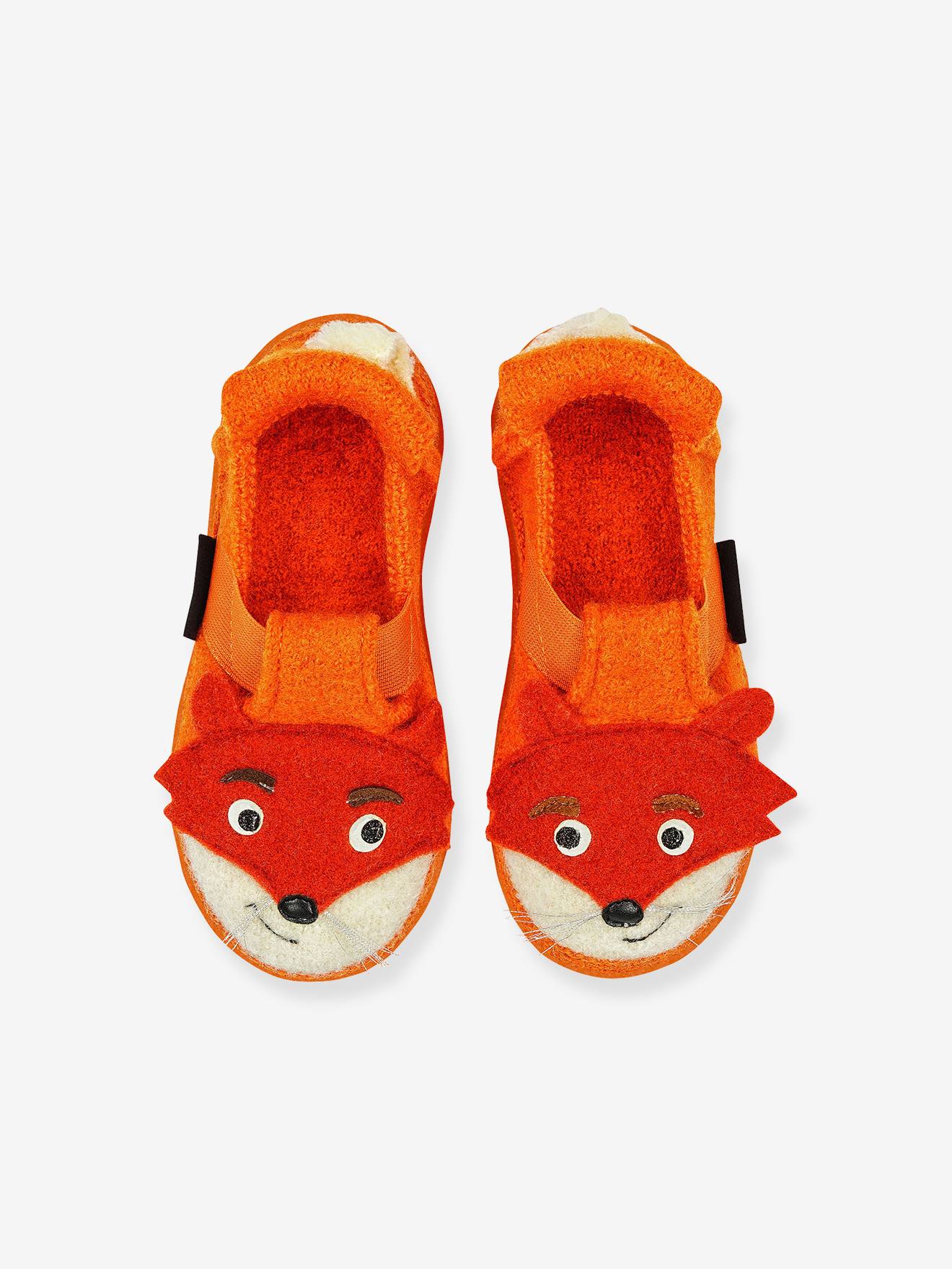 Schlupfhausschuhe FO/ 2.0aus Wolle Kinder Nanga von Nanga