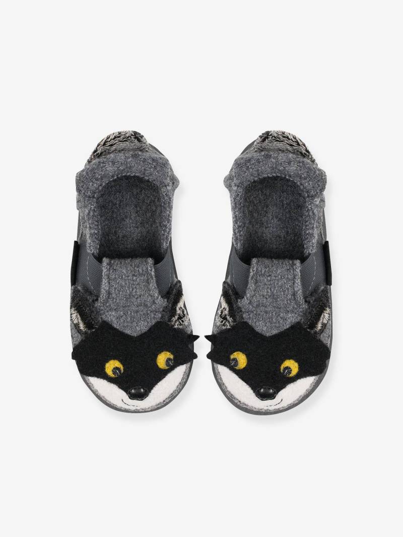 Schlupfhausschuhe RACCOON 2.0 aus Schurwolle Kinder Nanga von Nanga