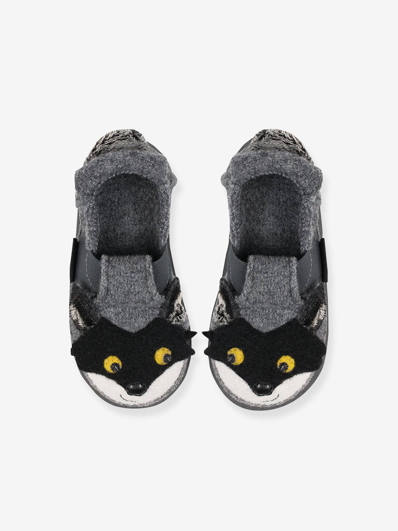 Schlupfhausschuhe RACCOON 2.0 aus Schurwolle Kinder Nanga von Nanga