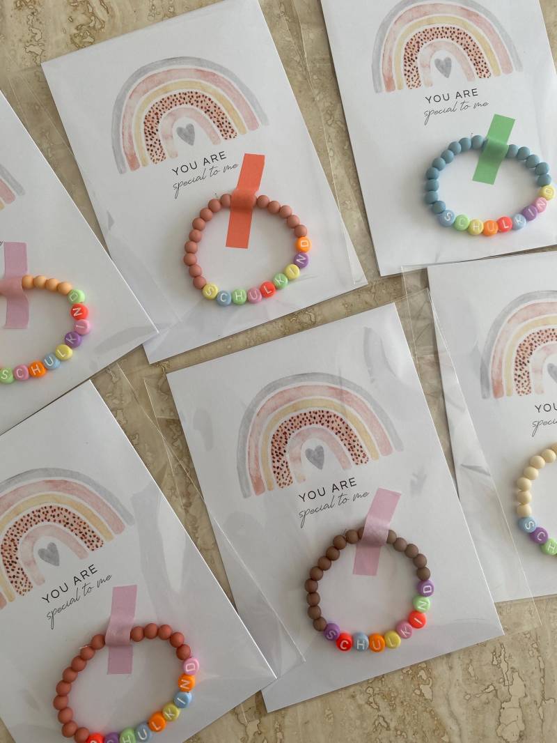 Schulkindarmband von NaniRainbow