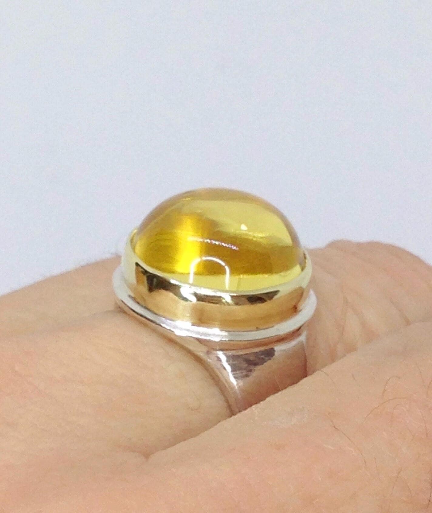 Citrin Ring von NaniWilmsSchmuck