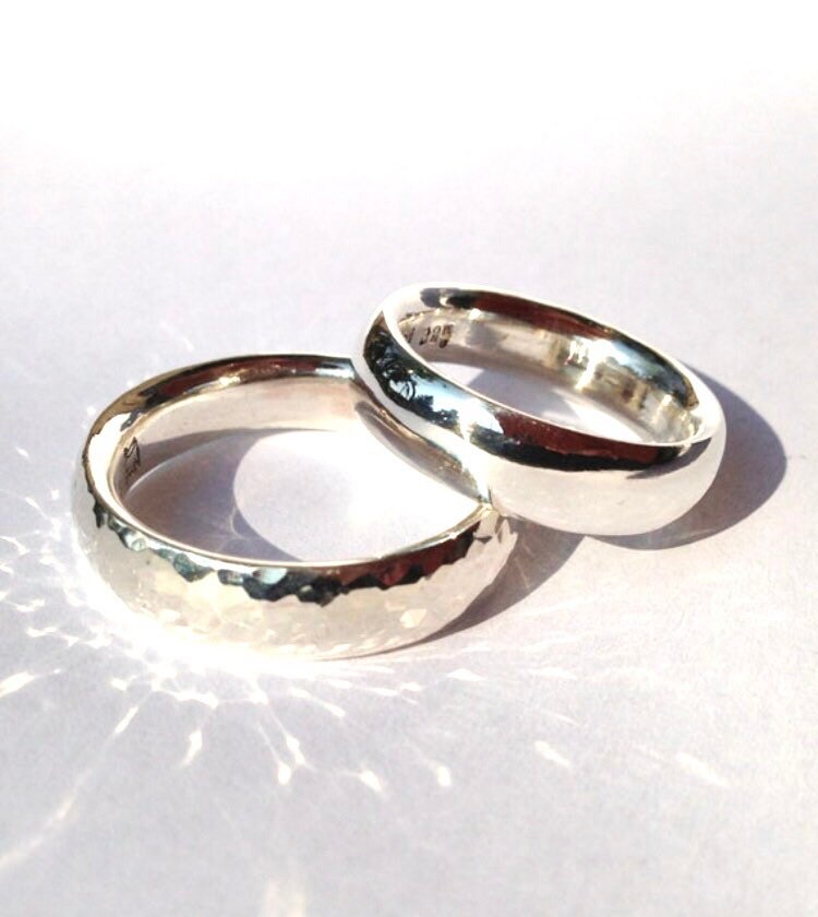 Eheringe Gehämmert/Glatt von NaniWilmsSchmuck