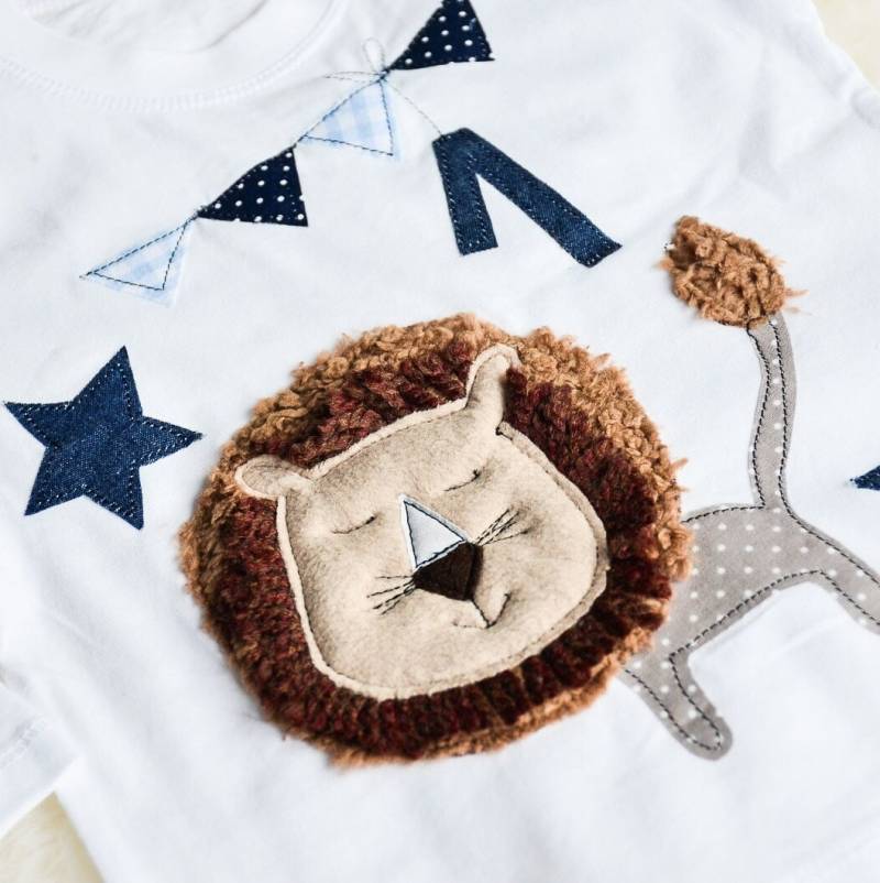 Geburtstagsshirt Jungen Mit Name Und Zahl Löwe Geburtstag Kindershirt von NaniluDesign