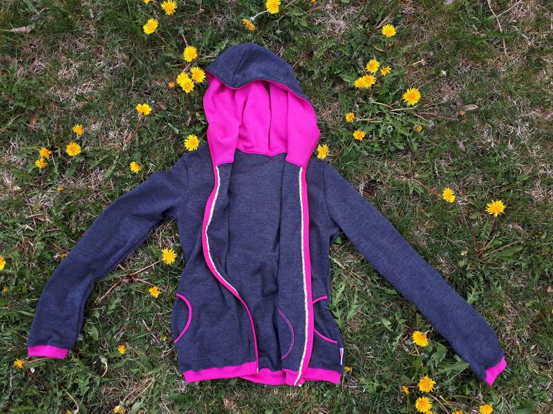 Frauen Merino Pulli Mit Reissverschluss | Pullover 100% Kapuzenpullover von NankaCreative