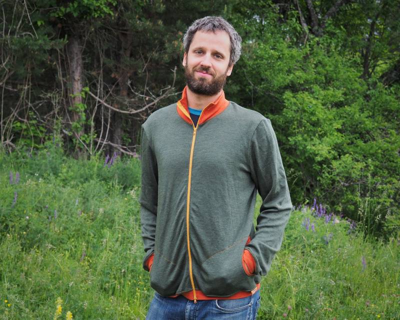 Merino Pulli Mit Reissverschluss Und Kragen Bunte Farben Für Herren | 100% Wolle Jacke Pullover Aus Reine Merinowolle von NankaCreative