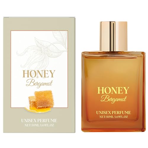 Honig-Bergamotte Unisex-Parfüm – Karamell-Vanille-Parfüm Mit Patchouli, Honig Und Bergamotte, Lang Anhaltendes Body Mist Spray Mit Süßem parfumsöl, OudParfüm Für Damen Und Herren von Nankoyal