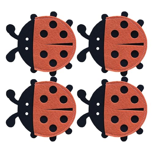 Nankoyal -Besteckhalter aus Filz, Utensilien-Besteckhalter,-Tischdekorations-Besteck-Organizer - Tragbare Tischbestecktaschen für Zuhause, Café, Hotel, Küche von Nankoyal