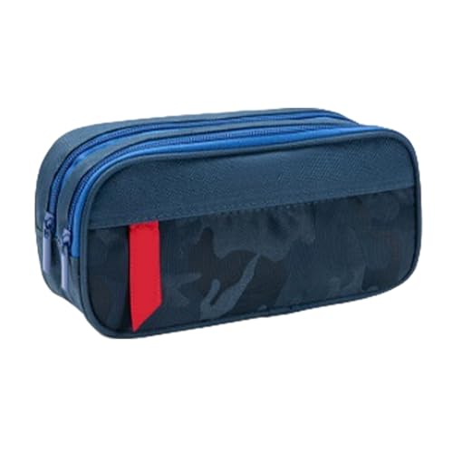 Nankoyal Großes Fassungsvermögen Federmäppchen | Stift Organizer Tasche,Doppelt Reißverschluss Schlampermäppchen für Teenager Reisende Studenten Lehrer Büro Klasse Kunstunterricht von Nankoyal