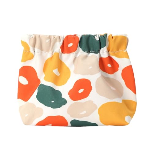 Nankoyal Lippenstift-Organizer, Lippenstift-Beutel für Geldbörse - Leichter Make-up-Organizer mit Blumenmuster - Elastische Kulturtasche für Geldbörse, Make-up-Aufbewahrungstasche, kleine von Nankoyal