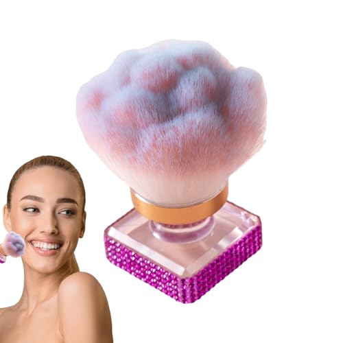 Nankoyal Make-up Verblendpinsel Für Puder - Nagelstaub Entferner Reinigungspinsel,Reisetaugliches Kosmetik Werkzeug Für Pediküre Maniküre von Nankoyal