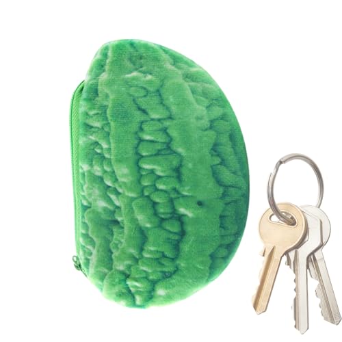 Nankoyal Münzbörse | Süße Gemüse Kosmetiktasche | Plüsch Gemüse Spielzeug Kreative Mini Geld Münze Geldbörse für Mädchen Teenager Kinder, e, Refer to Description, Unisex von Nankoyal