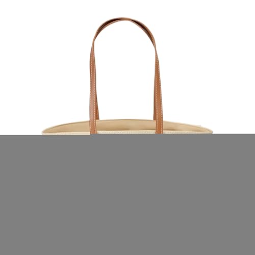 Nanmiyan Strohhandtaschen Für Damen | Geflochtene Strandtasche Stroh Shopper,Reise Kosmetikbeutel Ethno Aufbewahrungspouch Für Arbeit Einkaufen Urlaub von Nanmiyan