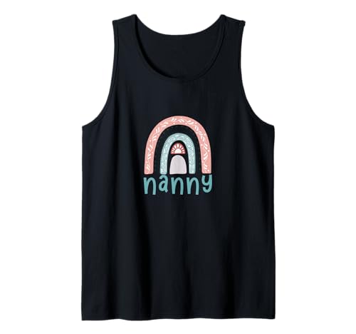 Oma, Boho, Regenbogen-Design, lustiges Geschenk, Wasserfarbe Tank Top Oma, Boho, Regenbogen-Design, lustiges Geschenk, Wasserfarbe Tank Top von Nanny Rainbow Tees