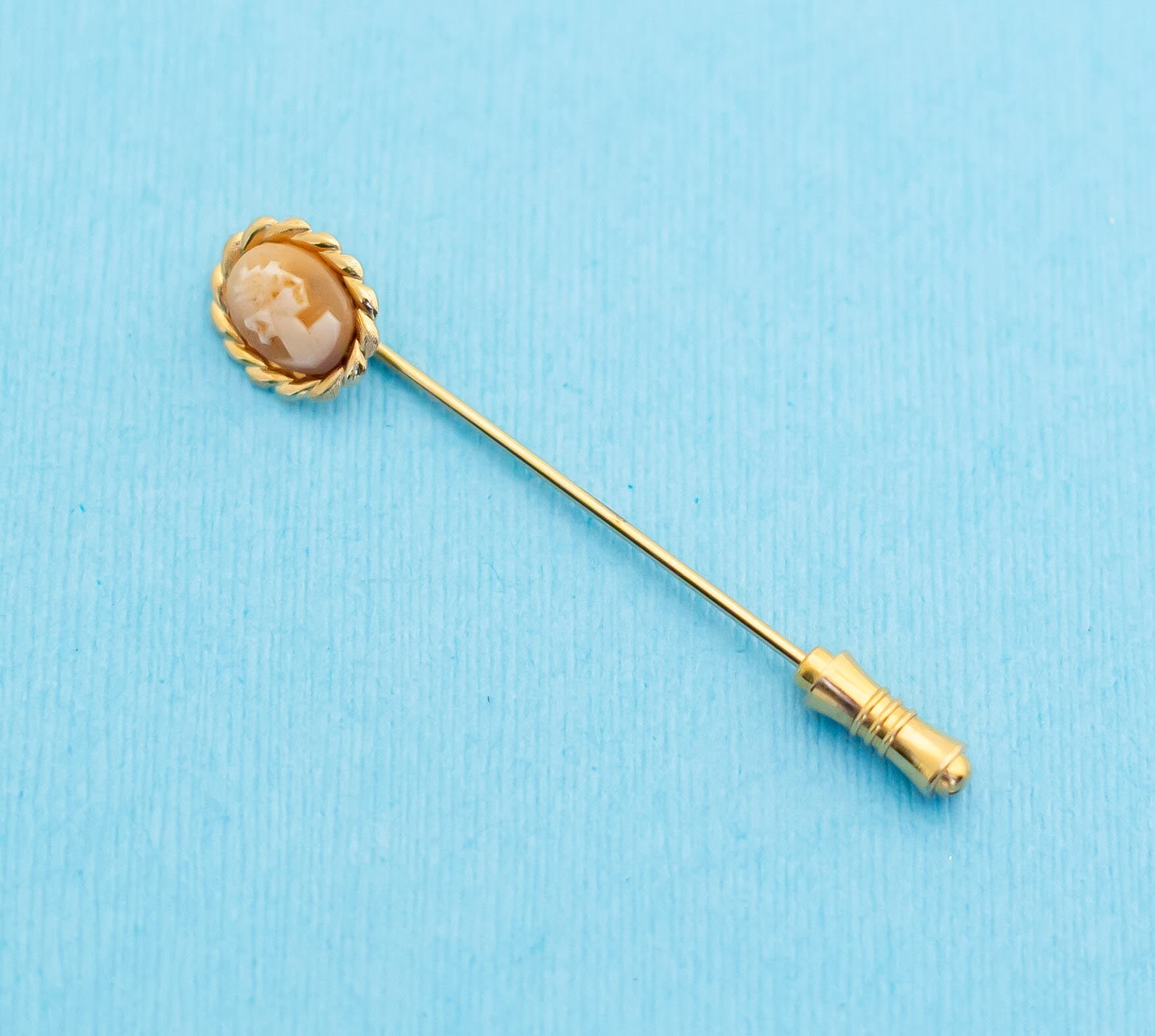 Vintage Femme Kamee Stick Pin - N7 von NannyUnitedStates