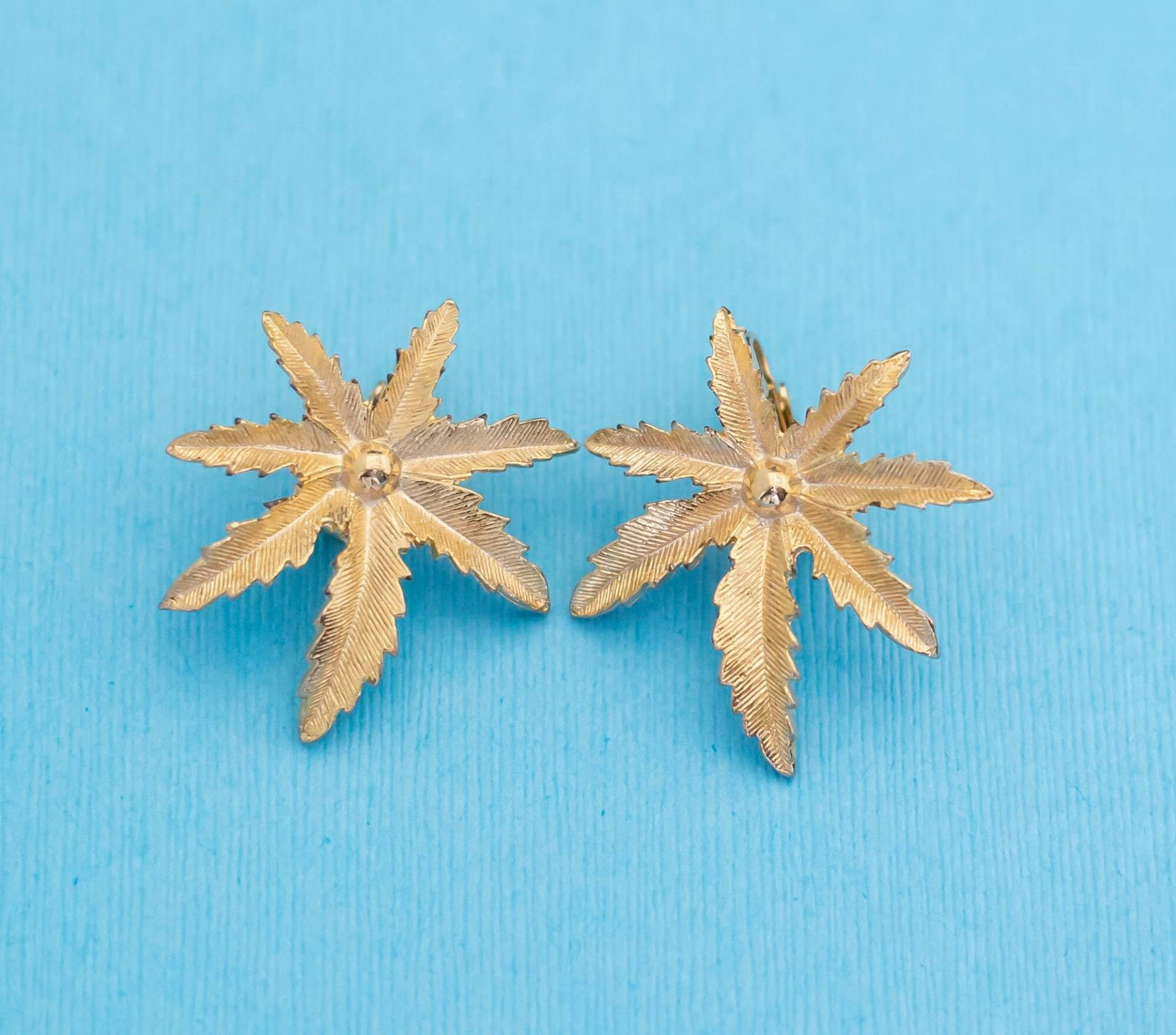 Vintage Forest Leaves Gold Ton Ohrclips Von Sarah Coventry - N3 von NannyUnitedStates