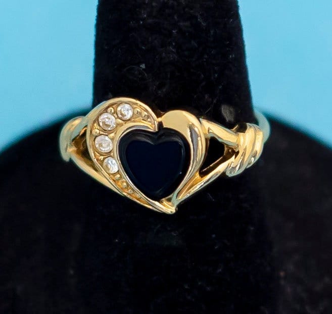 Vintage Love Strass Ring Von Avon - Größe 6 N8 von NannyUnitedStates