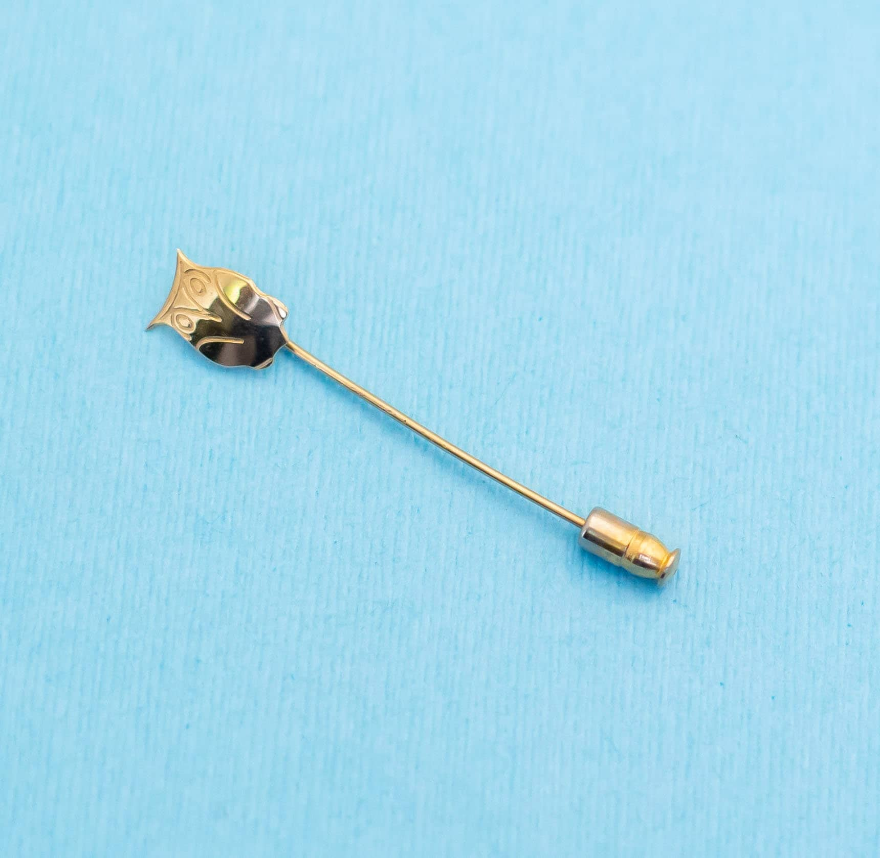 Vintage Niedliche Eulen Stick Pin - N15 von NannyUnitedStates