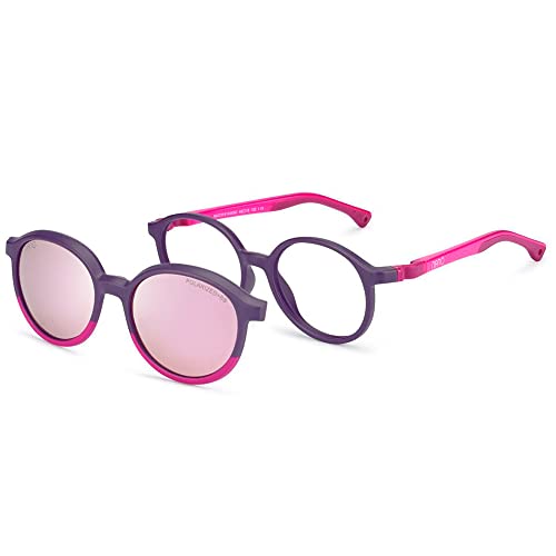 NANOVISTA Unisex Flicker SC 3.0 Sonnenbrille, Purpura Mate/FRAMBUESA, 44 von Nano Vista