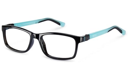 NANOVISTA Unisex-Kinder FANGAME 3.0 Sonnenbrille, Schwarz/Azul Glow, 50 von Nano Vista