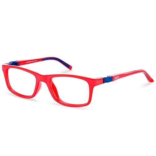 NANOVISTA Unisex-Kinder Sleek Crew 3.0 Sonnenbrille, Bicolor Rojo Mate/Azul, 44 von Nano Vista