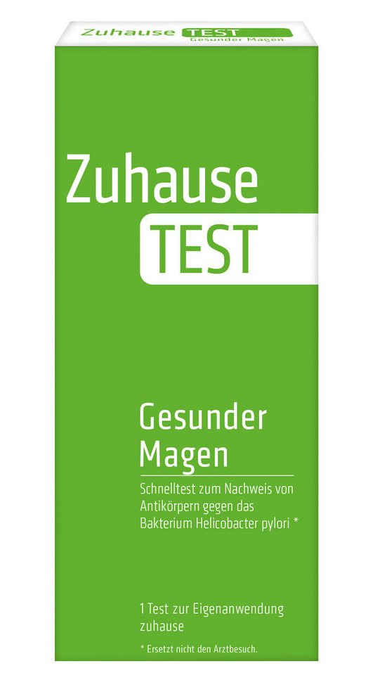 NanoRepro Helicobacter Pylori-Schnelltest ZuhauseTEST Gesunder Magen, Helicobacter Pylori Selbsttest, 1 Messparameter, 1-tlg. von NanoRepro