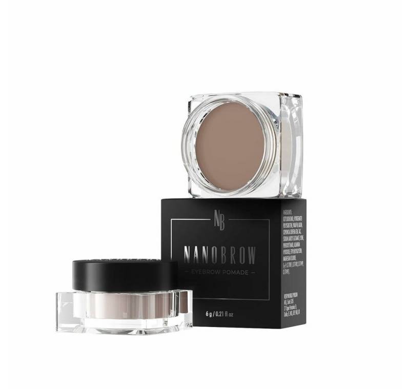 Nanobrow Augenbrauen-Stift Eyebrow Pomade Medium Brown 6g von Nanobrow