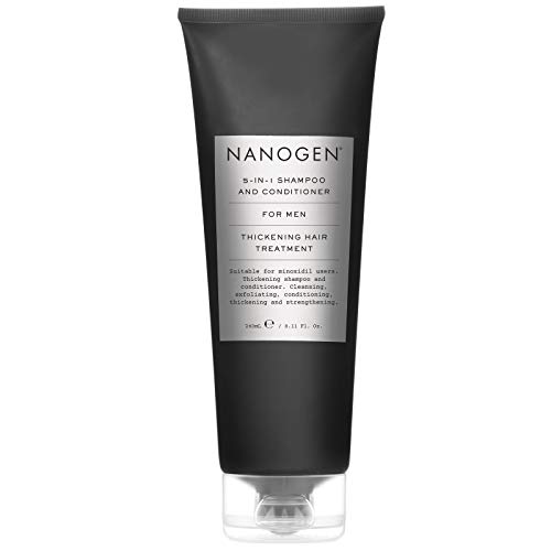 Nanogen 5in1 Haarverdicker Shampoo & Conditioner für Männer 240ml von Nanogen