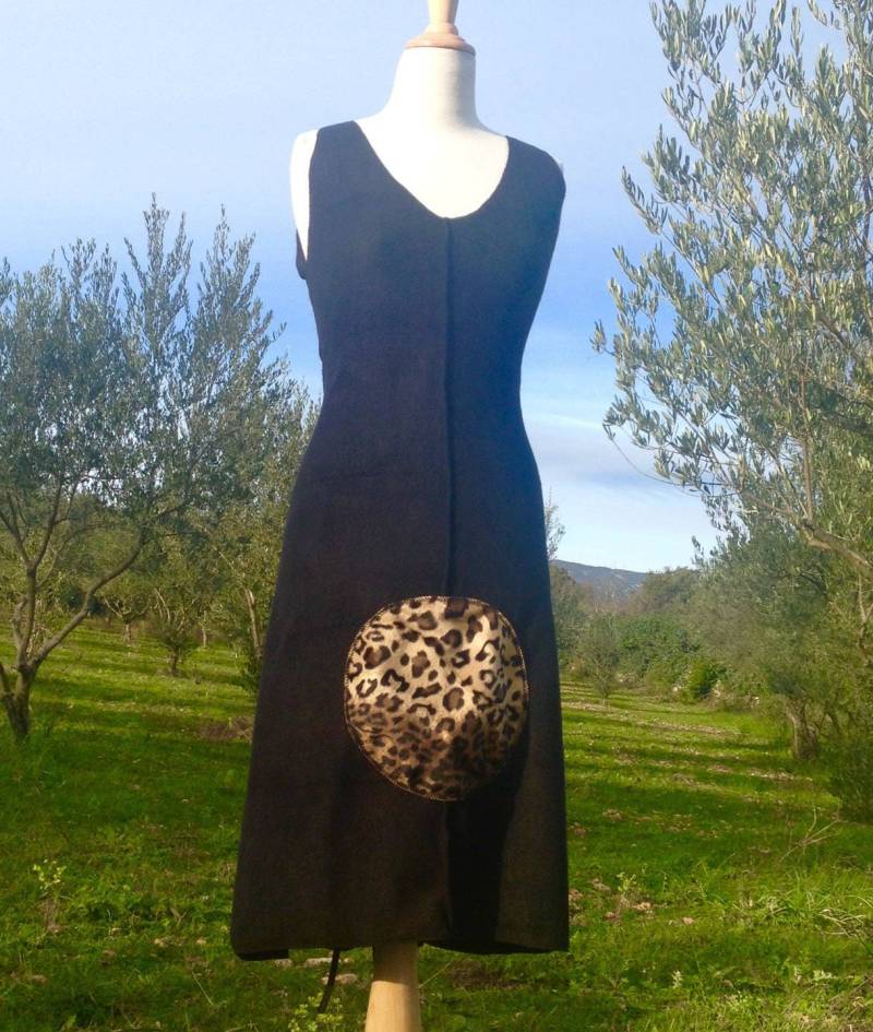 Einstellbare Polar Kleid Schwarz Tasche Leopard/Mit Anderen Gründen Webpelz Erzielbare Einstellbare Polar Kleid Schwarz Tasche Leopard/Mit Anderen Gründen Webpelz Erzielbare von NanouFromTheCourt
