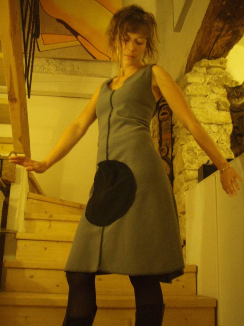 Kleid Grau Polar Kleid Grau Polar von NanouFromTheCourt