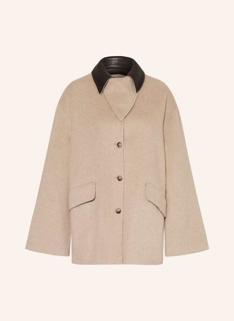 Nanushka Cabanmantel Jada grau von Nanushka