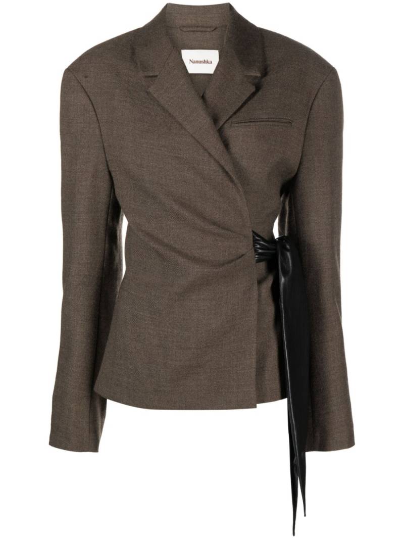 Nanushka Candace Blazer - Braun von Nanushka