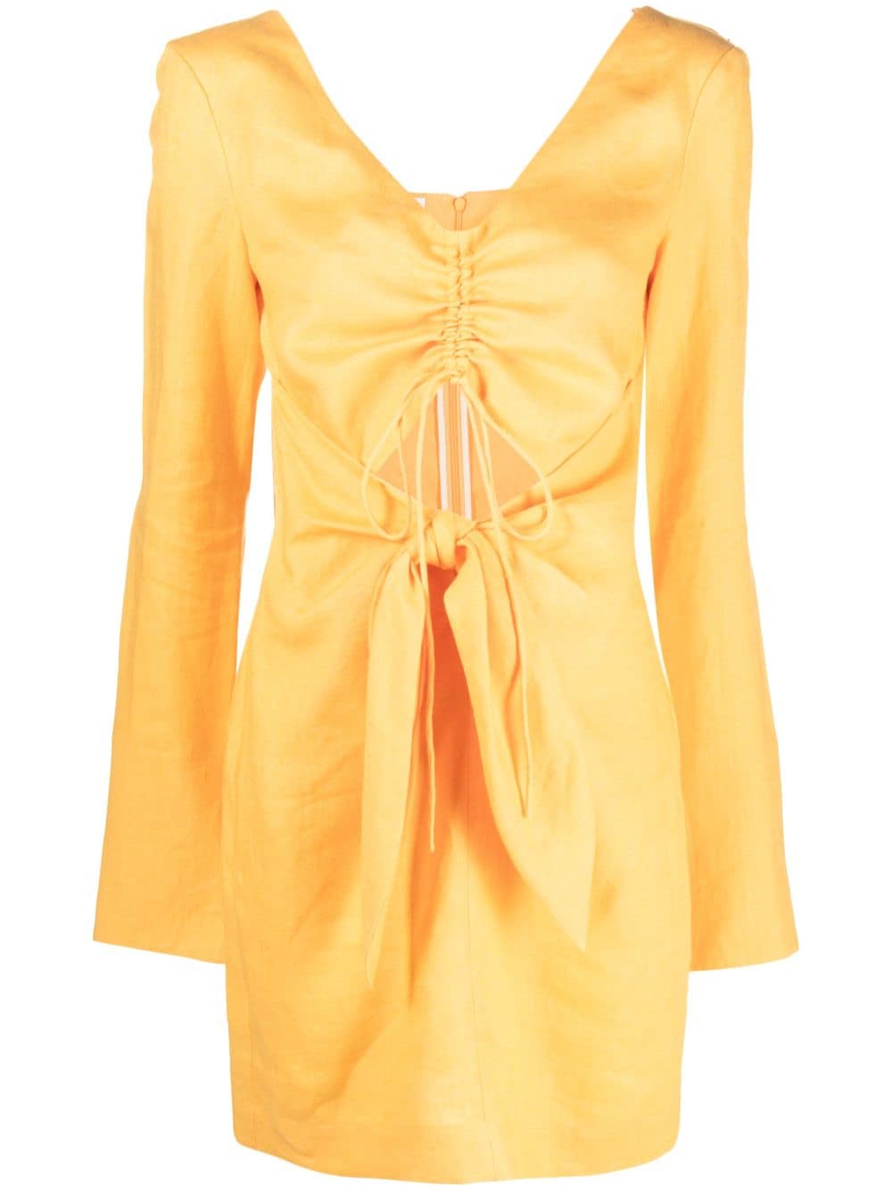 Nanushka Kleid mit Knotendetail - Orange von Nanushka