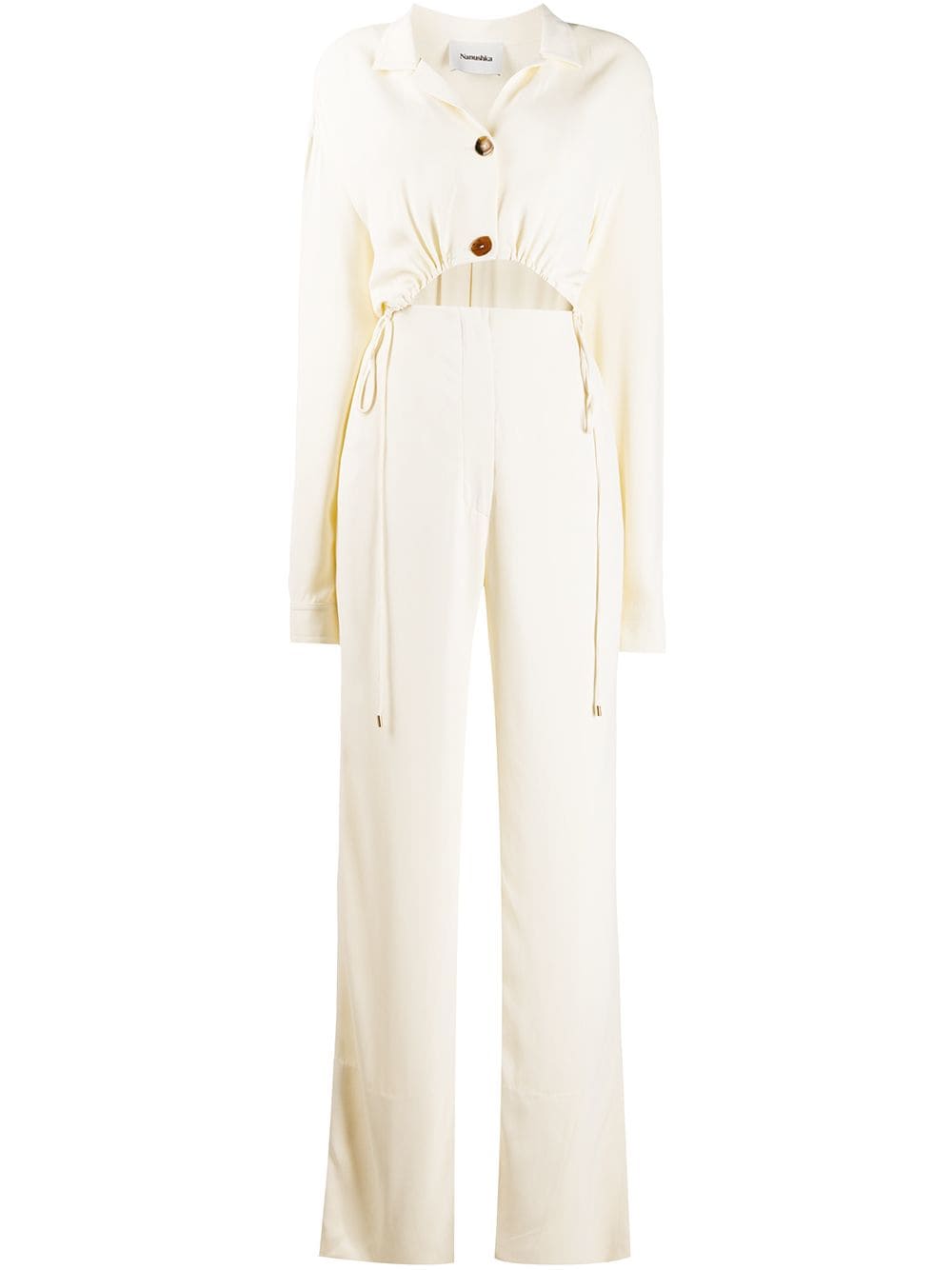 Nanushka Jumpsuit mit Cut-Outs - Nude von Nanushka